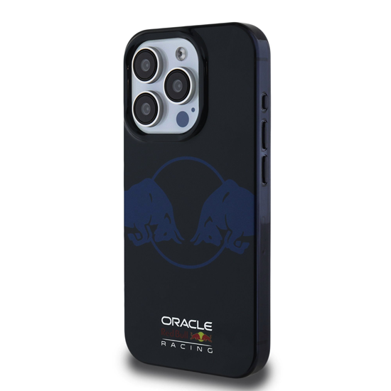 Изображение Red Bull RBHMP15L24HIDBV iPhone 15 Pro 6.1" hardcase navy blue/navy IML Two Bulls MagSafe