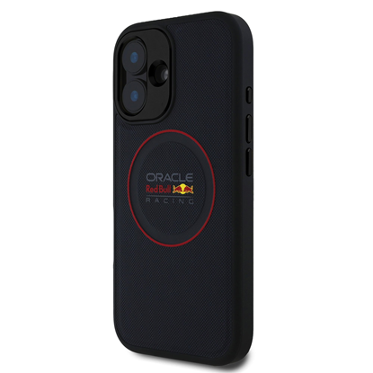 Attēls no Red Bull RBHMP16M24PUILVR iPhone 16 Plus 6.7" hardcase navy blue/navy Leather Red Ring MagSafe