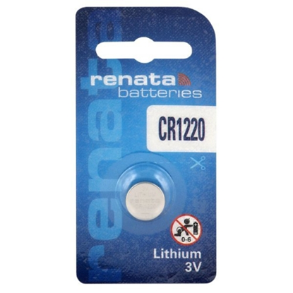 Picture of Renata CR1220-1BB Blistera iepakojumā 1gb.