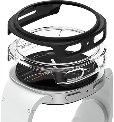 Изображение RINGKE SLIM 2-PACK GALAXY WATCH 8 (44 MM) CLEAR & MATTE BLACK