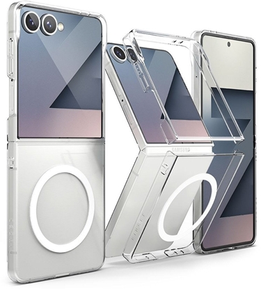 Изображение Ringke Ringke Slim Magnetic MagSafe Case for Samsung Galaxy Z Flip 7 - Transparent