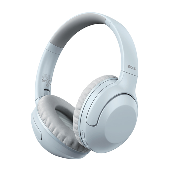 Picture of Rock Headphones O3 ANC bluetooth light grey