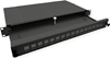 Picture of Roline 19" 1U Fiber Optic Patch Panel, for 16 Keystones, black