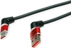 Picture of Roline 360° Rotation USB 2.0 Cable, C - A, M/M, 60W, Red Black, 2 m