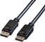 Изображение Roline DisplayPort v1.2 Cable, TPE, DP-DP, M/M, black, 3 m