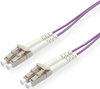 Изображение Roline Fibre Optic Jumper Cable, 50/125 µm, LC/LC, OM4, violet, 5 m