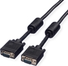 Изображение Roline HQ VGA Cable + Ferrite + DDC, HD15, M/M, 2 m
