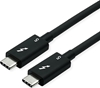 Picture of Roline Thunderbolt™ 5 Cable, 80Gbit/s, 240W, C-C, M/M, passive, black, 0.8 m