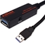 Picture of Roline USB 3.2 Gen 1 Active Repeater Cable, black, 15 m