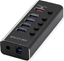 Picture of Roline USB 3.2 Gen 1 Hub, 4 Ports + 1x Charging Port, Switchable