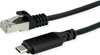 Picture of Roline USB 3.2 Gen 2 to Gigabit Ethernet Cable Converter, black, 1 m