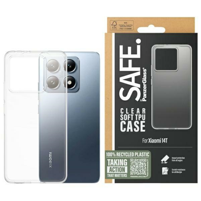 Attēls no SAFE by PanzerGlass Xiaomi 14T Hardcase  przeroczysty/clear SARTPUCG58564