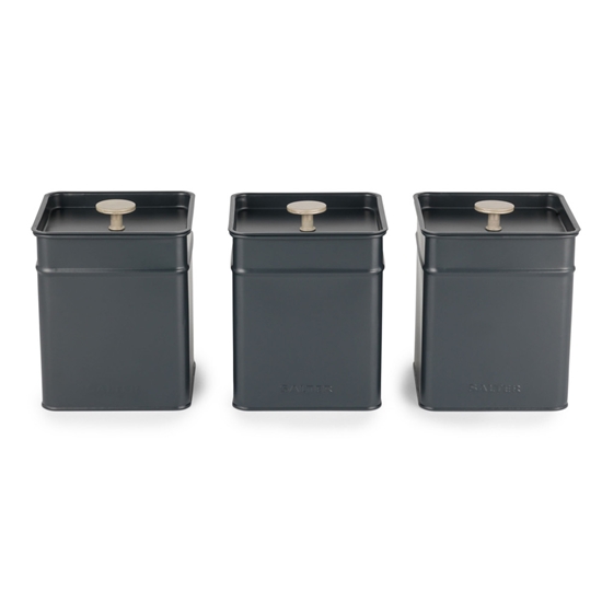 Picture of Salter BW124591EU7 Marino 3-Piece Canister Set