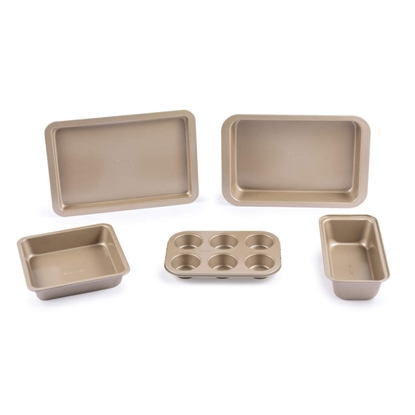 Picture of Salter BW12603G1EU7 Bakes 5-Piece Baking Set - Gold