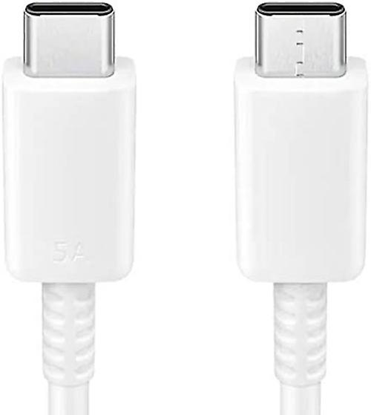 Picture of Samsung EP-DA905BWE Samsung USB-C/USB-C Data Cable 3A 1m White (Bulk)