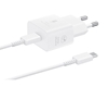 Picture of Samsung EP-T2510EWE + EP-DN980BWE Samsung USB-C 25W Travel Charger + USB-C Data Cable White (OOB Bulk)
