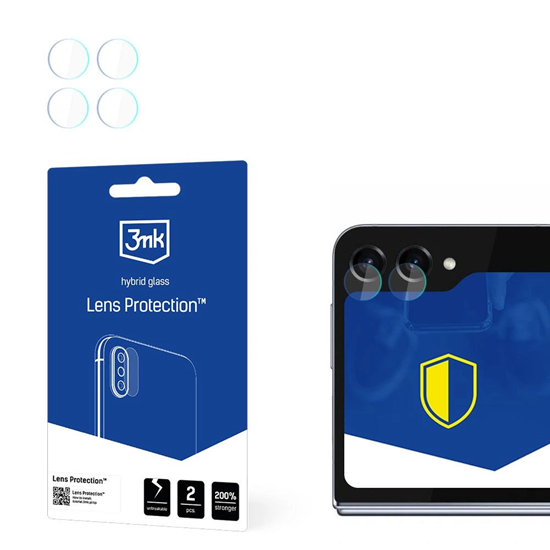 Picture of Samsung Galaxy Z Flip 5 (Front) - 3mk Lens Protect