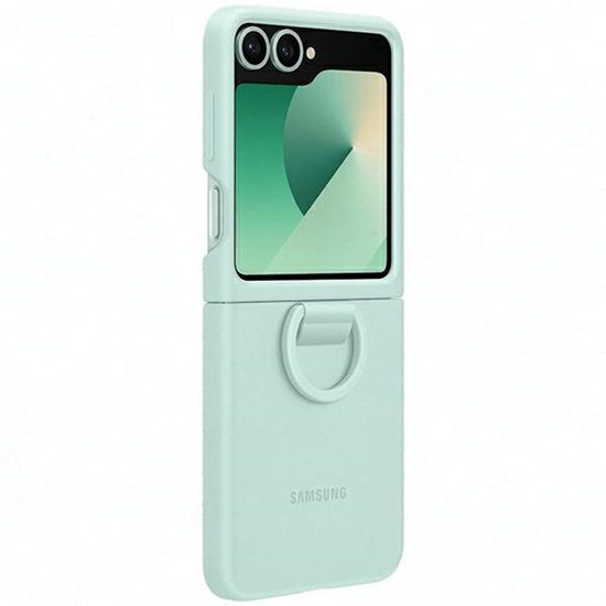 Изображение Samsung Samsung EF-PF741TMEGWW Z Flip6 F741 case mint Silicone Case with Ring