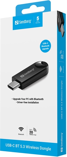 Picture of Sandberg 136-69 USB-C BT 5.3 Wireless Dongle