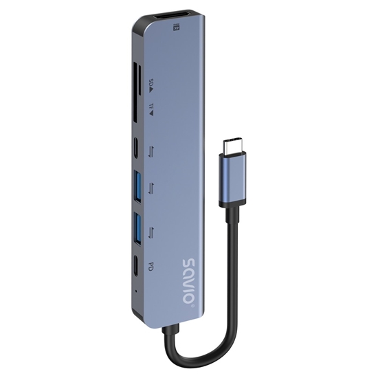 Picture of Savio AK-82 USB-C Hub