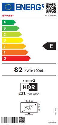 Attēls no Sharp 65GR8265E 65