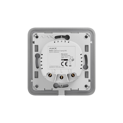 Attēls no SMART HOME LIGHTCORE 2GANG/45111 AJAX