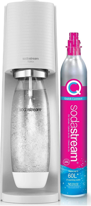 Attēls no SodaStream Soda Maker Terra white QC with CO2 & 1L PET bottle (1012811410)