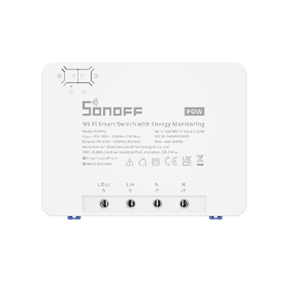 Attēls no SONOFF PowR3 Smart 1-Channel Wi-Fi Switch with Electricity Metering