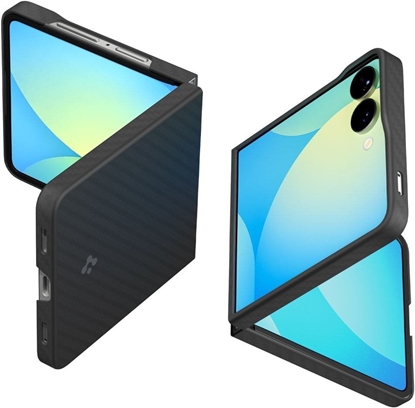 Picture of Spigen Airskin Aramid - Etui do Samsung Galaxy Z Flip 7 (Black)