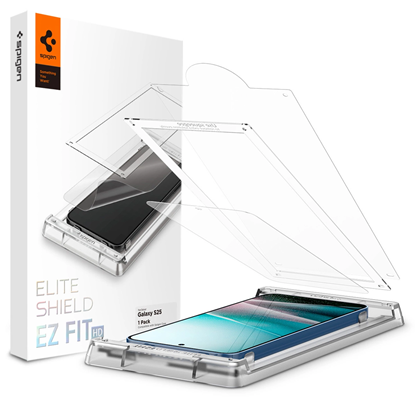 Picture of Spigen ELITE SHIELD EZ FIT Hybrid Glass for Samsun