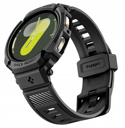 Attēls no SPIGEN RUGGED ARMOR PRO SAMSUNG GALAXY WATCH 8 (44 MM) MATTE BLACK