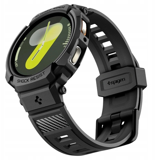 Picture of SPIGEN RUGGED ARMOR PRO SAMSUNG GALAXY WATCH 8 (44 MM) MATTE BLACK
