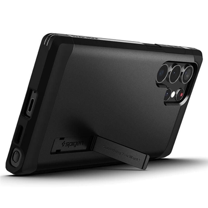 Attēls no Spigen TOUGH ARMOR GALAXY S22 ULTRA BLACK