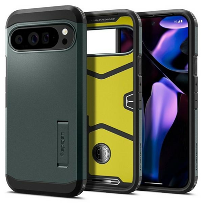 Attēls no Spigen Tough Armor Google Pixel 9 PRO XL abyss green