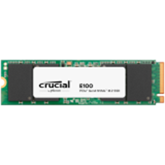 Picture of SSD|CRUCIAL|E100|2TB|M.2|NVMe|Write speed 4500 MBytes/sec|Read speed 5000 MBytes/sec|CT2000E100SSD8