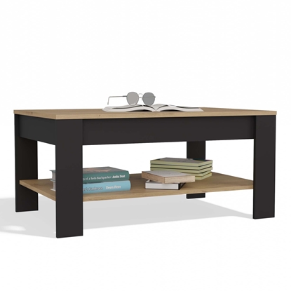 Picture of Stolik Kawowy OHIO DB ARTISAN CZARNY awa Póki Do Salonu 93x58x43,5 Cm