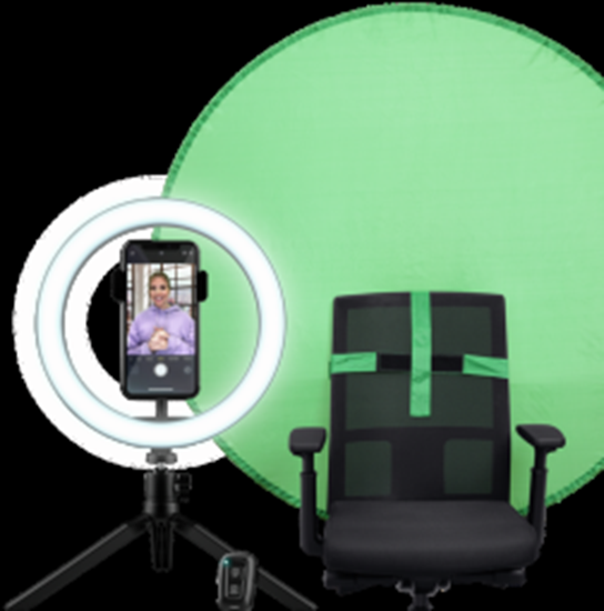 Picture of Straumēšanas komplekts Trust Maku+ 2-in-1 Streaming Kit Green