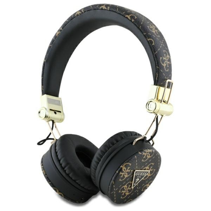 Picture of Suchawki Guess Bluetooth ENC GUBH70E4PTMK on-ear headphones black/black 4G Triangle Round Shape