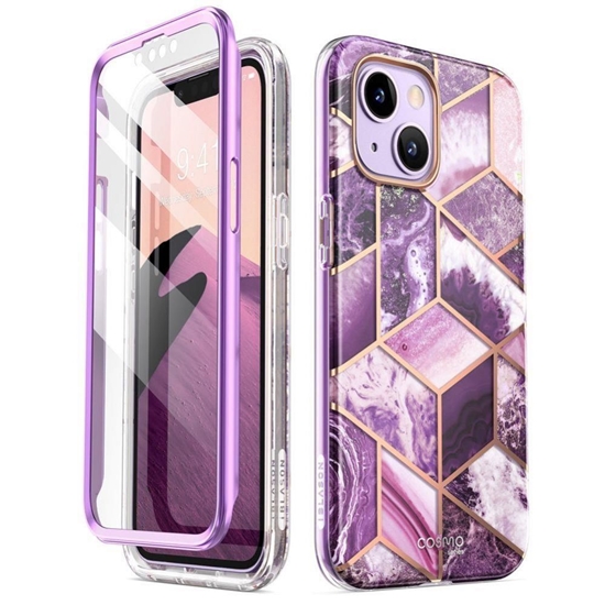 Picture of Supcase Supcase Cosmo iPhone 14 Plus Case - Pink Marble