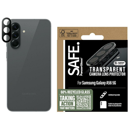 Picture of PanzerGlass Szko hartowane na obiektyw SAFE by Rings Lens Protector do Samsung Galaxy A56 5G przezroczysty