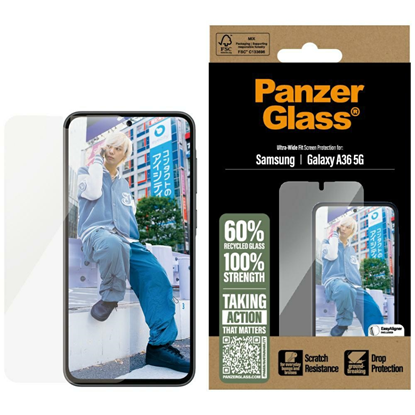 Picture of PanzerGlass Screen Protector Samsung Galaxy A36 5G UWF