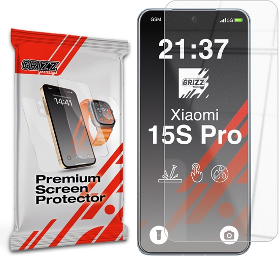 Picture of Szko hybrydowe GrizzGlass HybridGlass do Xiaomi 15S Pro