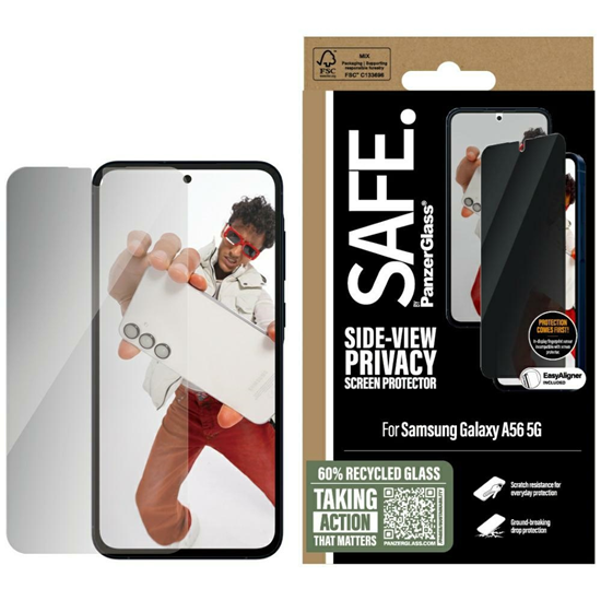Picture of PanzerGlass Szko prywatyzujce SAFE by Ultra-Wide Fit do Samsung Galaxy A56 5G