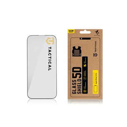 Изображение Tactical "Glass Shield 5D iPhone 16 Pro" Black