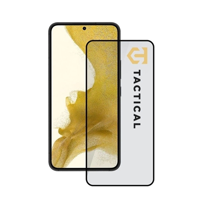 Изображение Tactical - Tactical Glass Shield 5D for Samsung Galaxy S22 Black