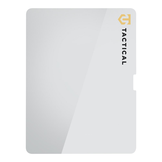 Изображение Tactical - Tactical Glass Shield for iPad Air 13 2024/2025 Clear