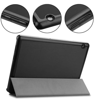 Attēls no Tactical - Tactical Book Tri Fold Case for Lenovo Tab M11/M11 LTE (TB-330FU/TB-330XU)) Black