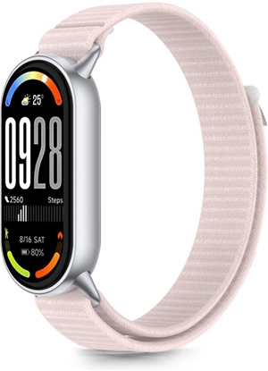 Изображение TECH-PROTECT NYLON STRIPE XIAOMI SMART BAND 8 / 9 / 10 / NFC PINK/GREY