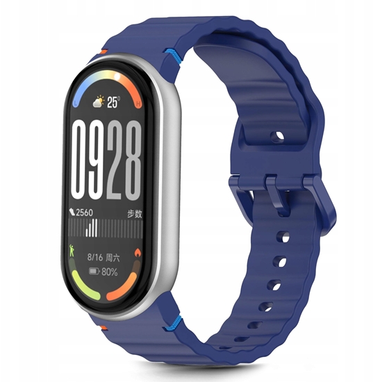 Picture of TECH-PROTECT SILICONE SPORT XIAOMI SMART BAND 8 / 9 / 10 / NFC STORM BLUE