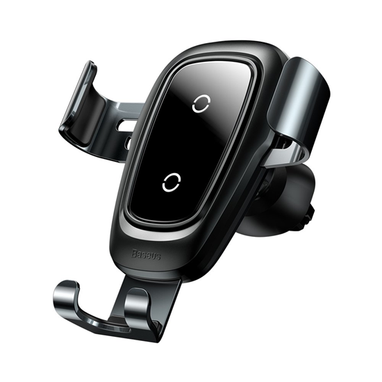 Picture of Baseus Gravity Air Vent Car Holder With Wireless Charging + Micro USB Cable 1.2m